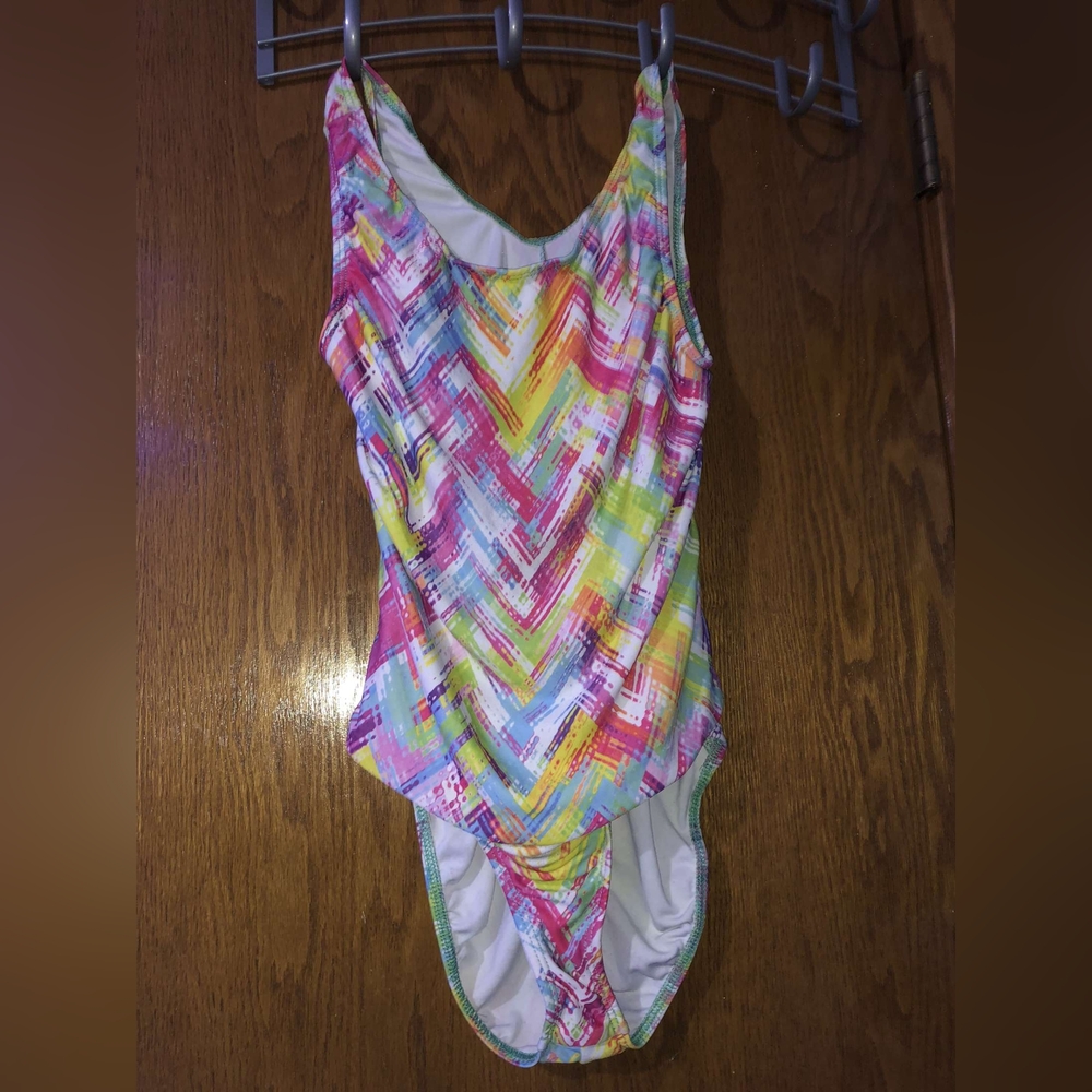 Colorful Kids One Piece Swimsuit